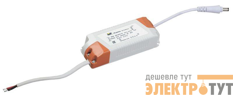 Драйвер LED MG-40-600-01 E для светильников LED ДВО 36Вт W/S IEK LDVO0-36-0-E-K01