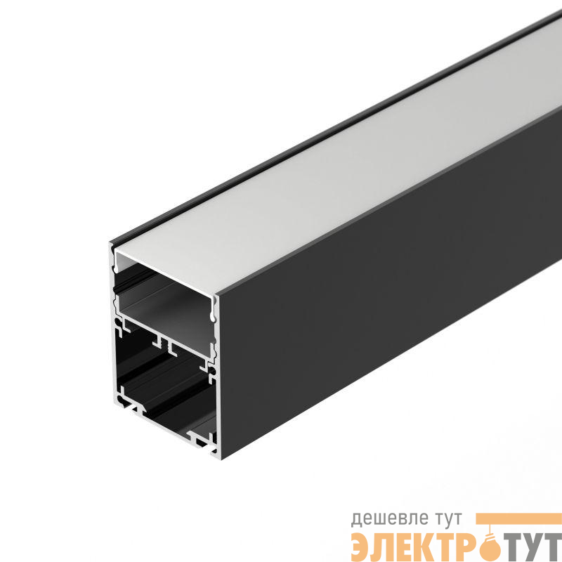 Профиль SL-LINE-4050-3L-2000 ANOD BLACK L2000 алюм. Arlight 044670