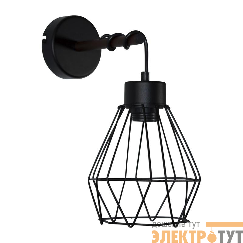 Светильник "Магна" 511 НББ 01-60-163 Е27 (ИМ) настенный черн. муар Элетех 1005404963