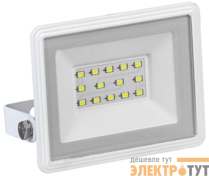 Прожектор светодиодный СДО 06-20 6500К IP65 бел. IEK LPDO601-20-65-K01