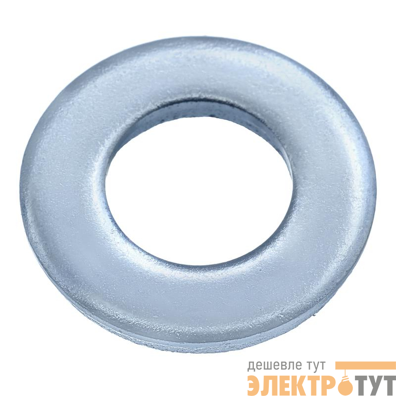 Шайба плоская М12 (d13) DIN 125 цинк (европодвес) (уп.8шт) СТРОЙМЕТИЗ 3060071