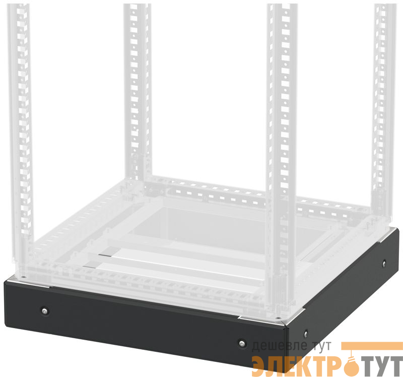 Панель цоколя 100х400 RAL7021 FORMAT (уп.2шт) IEK FO-00D-PC-010-040-7021