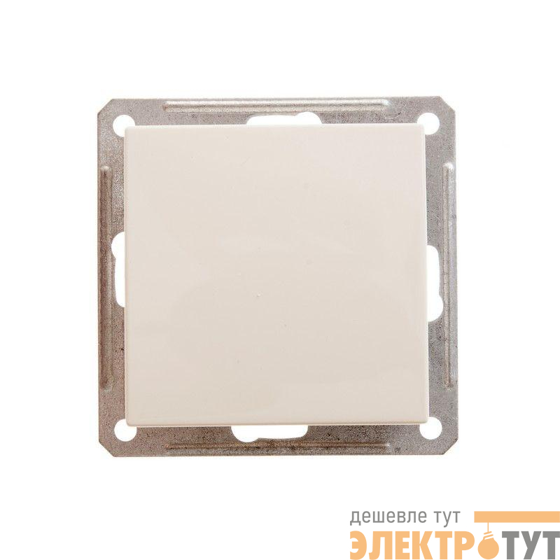 Переключатель проходной 1-кл. СП W59 Aqua IP44 10AX механизм сл. кость SE VS610-156B-2-86