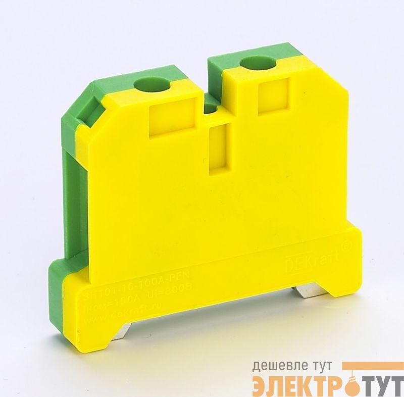 Зажим наборный заземляющий ЗН-101 100А 16кв.мм DEKraft 32415DEK