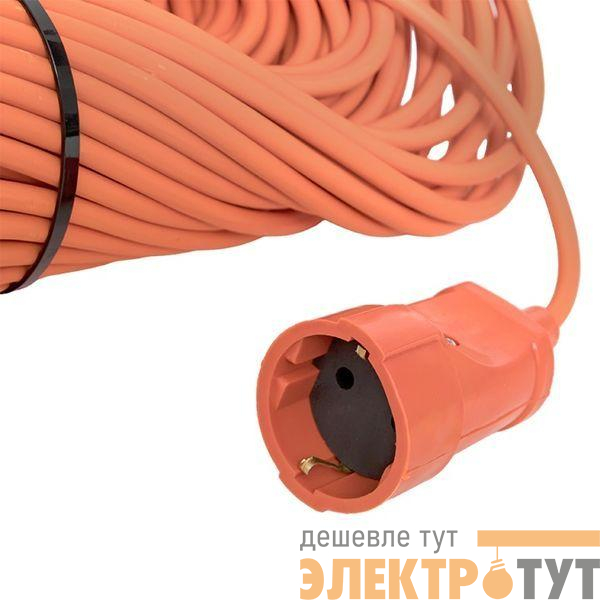 Удлинитель-шнур 1х50м с заземл. 16А IP20 Зевс 2.0 3.5кВт ПВС 3х1 PROxima EKF USB02-16-310-1-50