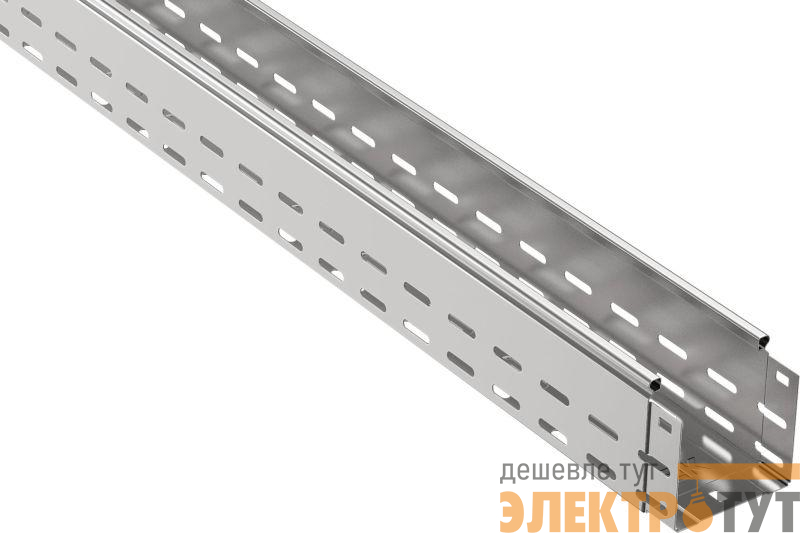 Лоток листовой перфорир. 100х100 L3000 сталь 0.7мм IEK CLP10-100-100-3