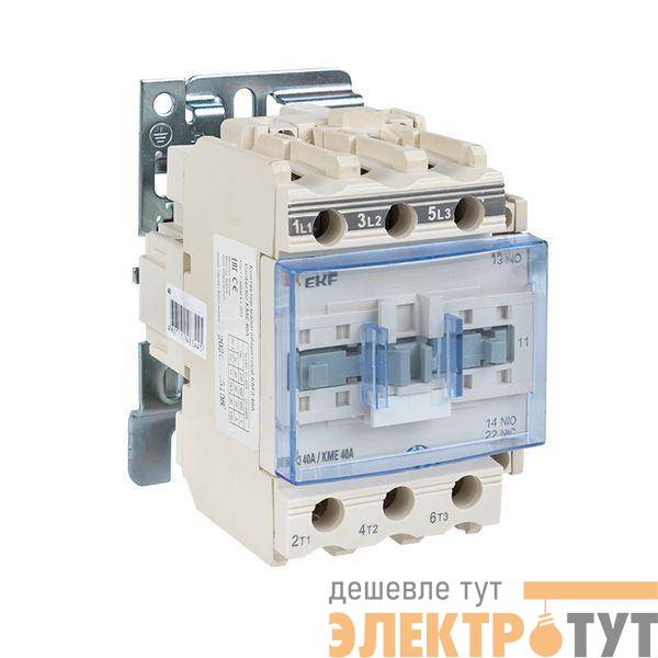 Контактор КМЭ 40А кат. 110В AC 1НО+1НЗ PROxima EKF ctr-s-40-110