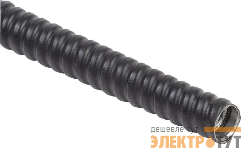 Металлорукав Р3-ЦПнг-10 d10мм с протяжкой черн. (уп.20м) IEK CMP10-10-020