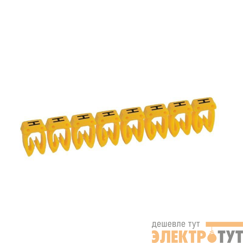 Маркер каб. 1.5-2.5кв.мм CAB3 "H" (уп.300шт) Leg 038337