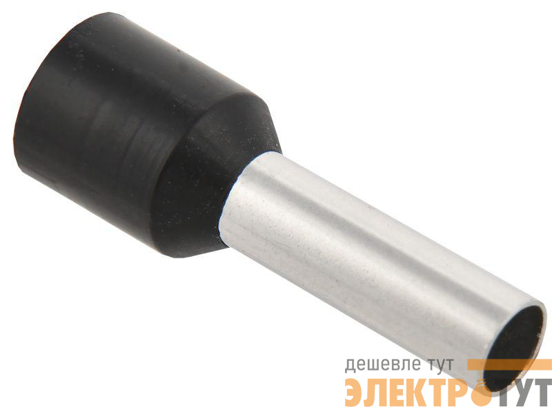 Наконечник НШВИ 6.0-12 черн. (уп.100шт) IEK UGN10-006-06-12