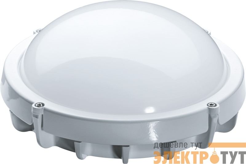 Светильник светодиодный 94 827 NBL-R1-8-4K-WH-IP65-LED 8Вт 4000К IP65 560лм ЖКХ круг алюм. бел. (аналог НПП 1301) Navigator 94827