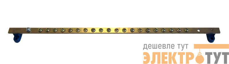 Панель заземления ПЗ-19-500.200А 19дюйм 500мм/200А горизонт./вертикал. ЦМО 1254521