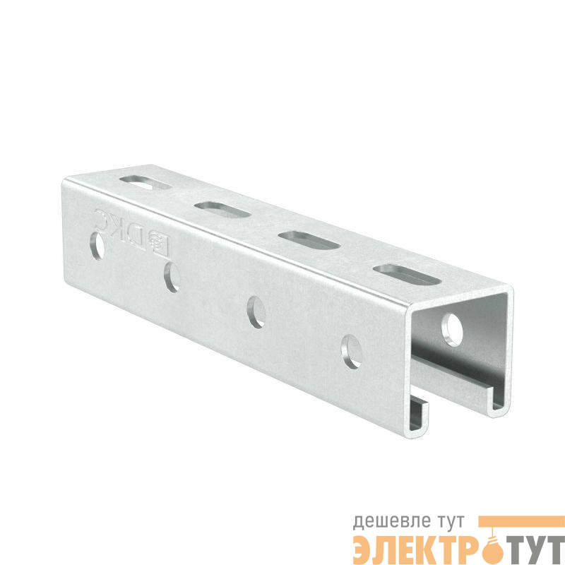 Профиль С-образный перфорир. 41х41 L3000 сталь 2.5мм LAS DKC BPM4130