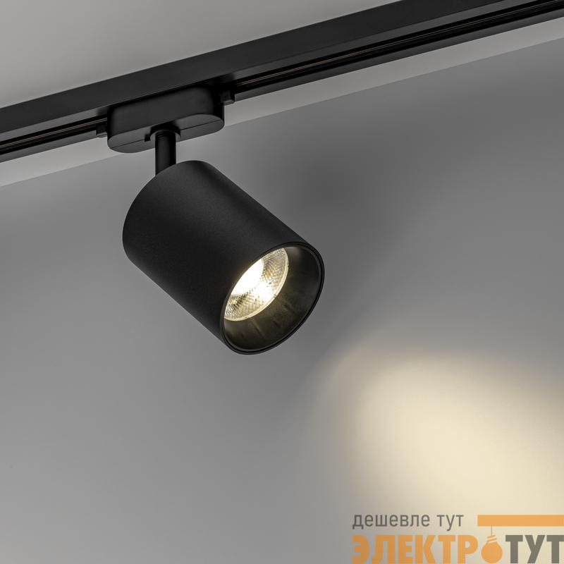Светильник трековый светодиодный ARTLINE поворотный 80х80х100мм 12Вт 960Лм 4000К 230В алюм. 4.2кв.м черн. Ritter 59722 7