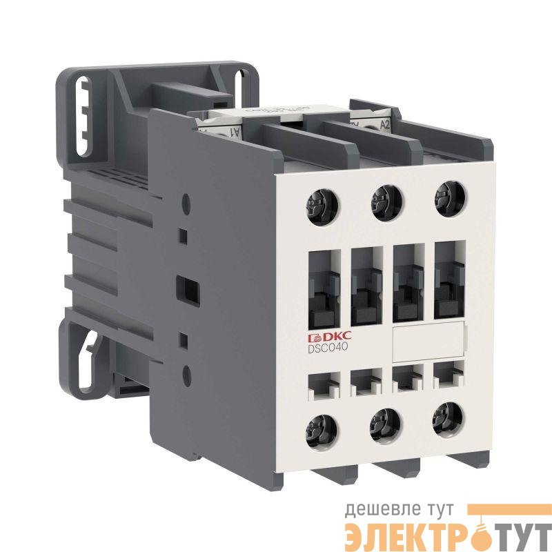 Контактор магнитный YON DSC040 40A 18.5кВт AC3 3P кат.24В DC YON DSC040-3C00D024