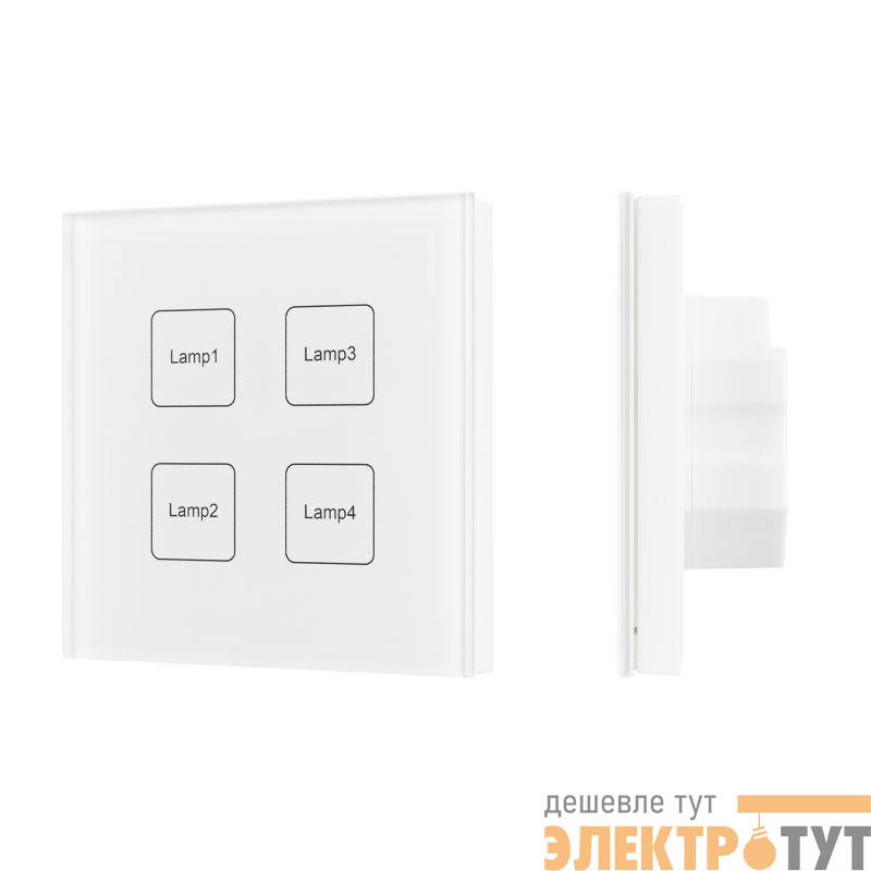 Панель сенсорная DALI-901-11-ADDR-DIM-DT6-IN White (BUS) (IP20 пластик) INTELLIGENT ARLIGHT 037192