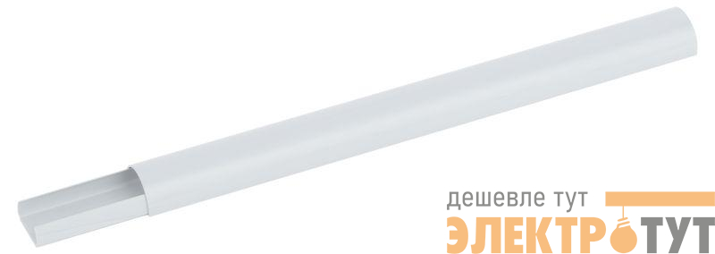 Кабель-канал 20х12 L2000 полукруглый бел. KK-20-12-FW Эра Б0056077