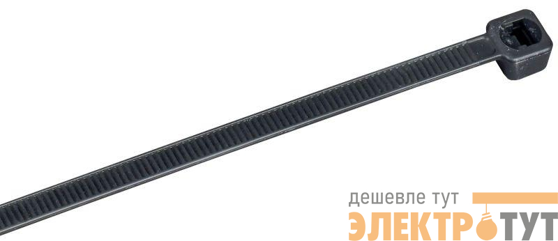 Хомут 4.8х380мм P6.6 стандартный черн. (уп.100шт) IEK UHH30-D048-380-100-K02