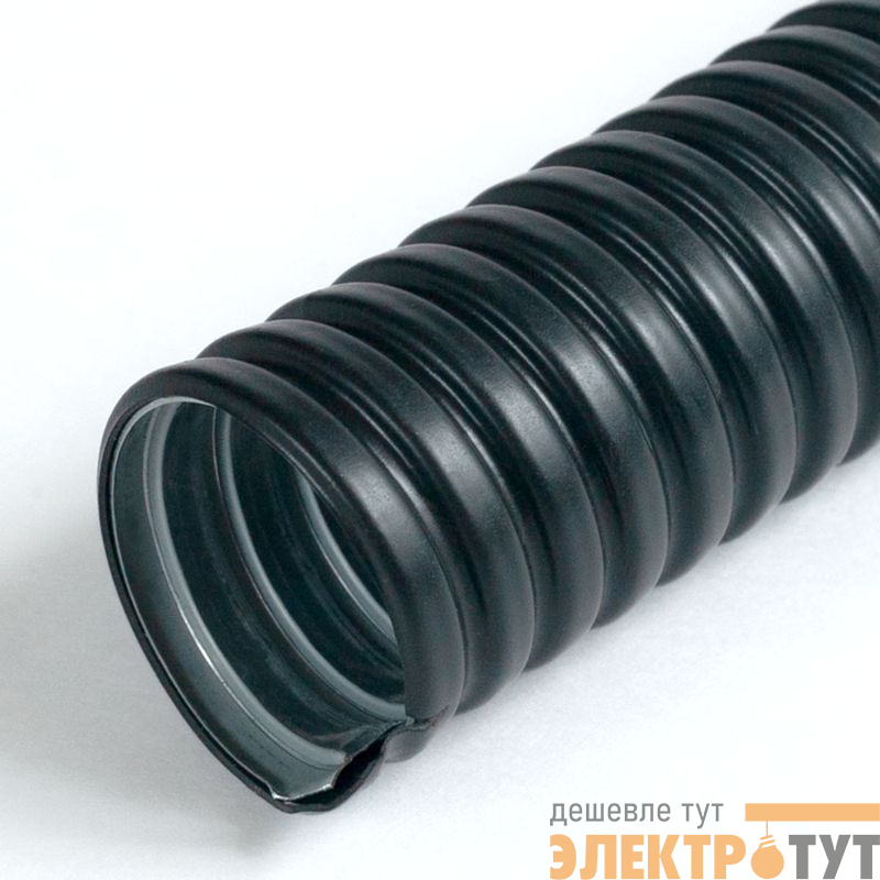 Металлорукав в ПВХ изоляции Р3-ЦП-НГ-25 (уп.50м) Промрукав PR.08253