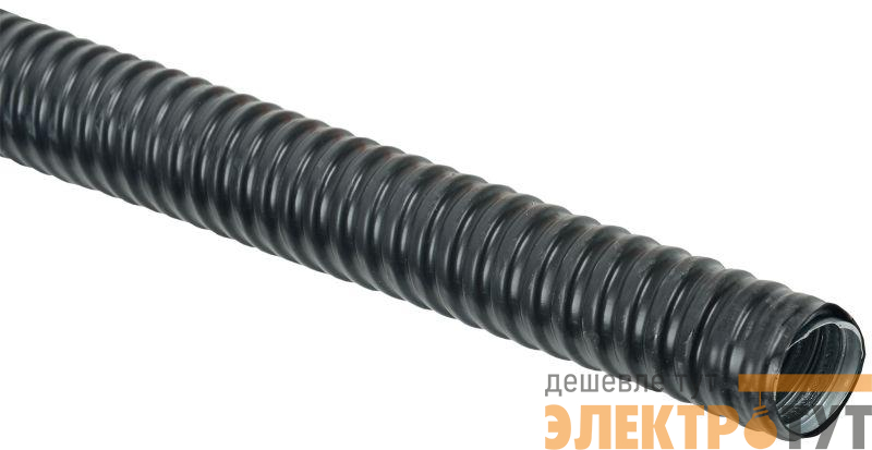 Металлорукав Р3-ЦПнг-08 d8мм черн. ELASTA (уп.50м) IEK CMP20-008-K02-050
