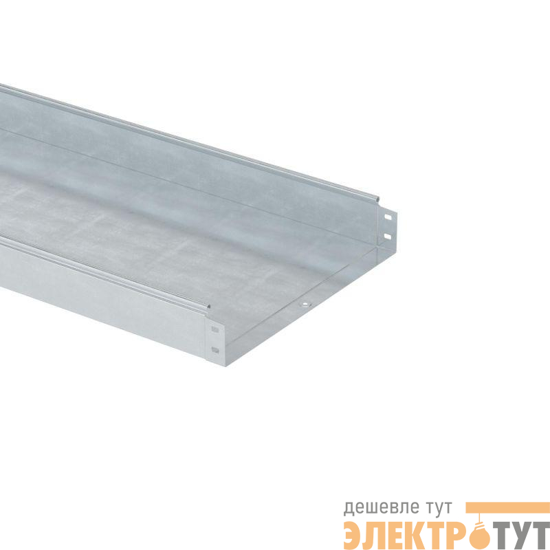 Лоток листовой неперфорированный 150х100 L3000 сталь 1.5мм гор. оцинк. DKC 3510215HDZ