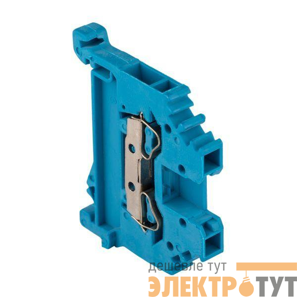 Колодка клеммная JXB-S-2.5 24А (280-104) пружинная син. EKF plc-jxb-s-2.5b