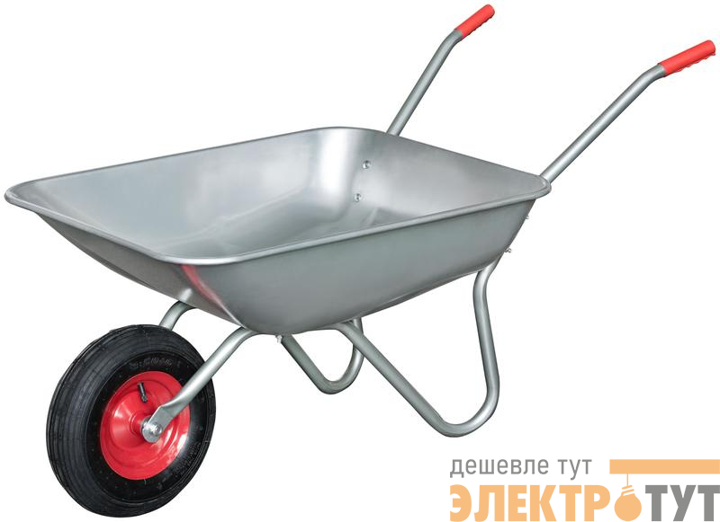 Тачка садовая 65л грузоподъемность 100кг FIT 77543