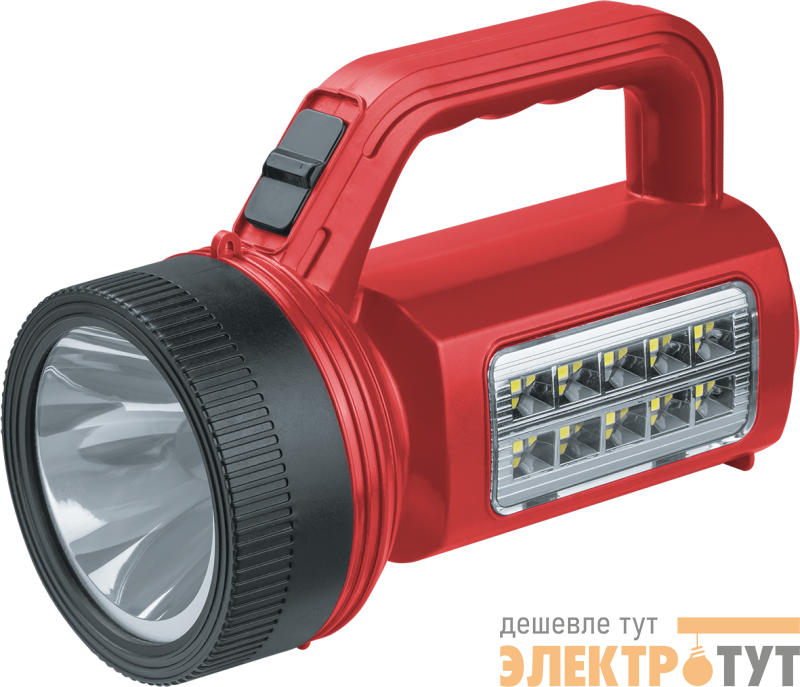 Фонарь-прожектор кемпинговый 93 893 NPT-SP34-ACCU 1LED 3Вт+10LED 5Вт lead-acid 0.6 NAVIGATOR 93893