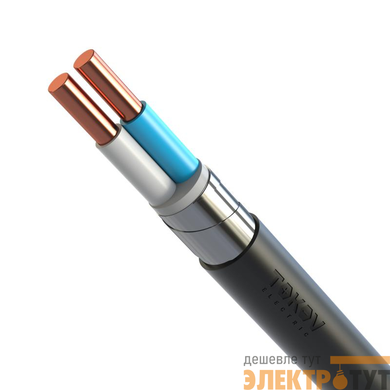 Кабель TOKOV ELECTRIC ВБШвнг(А)-LS 2х6 ОК (N) 0.66кВ (м) УТ000031973