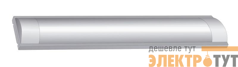Светильник светодиодный LML-0403-12 С01 корпус под LED 2х18Вт IP20 120см 220В линейный Ultraflash 12277