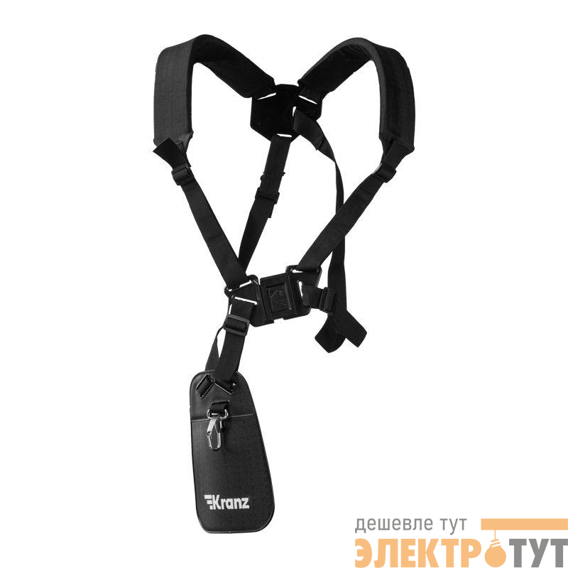Ремень ранцевый с защитой бедра для бензиновых триммеров Kranz KR-16-1225