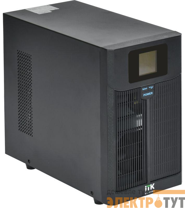 Источник бесперебойного питания ELECTRA LT 2кВА/1.6кВт 48VDC без АКБ USB ITK ELT-2000VA-1-L