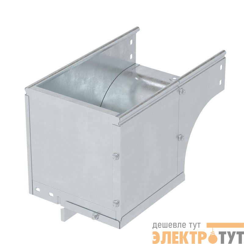 Угол для лотка вертикальный внешний правый 90град. 80х80 CDSD 90 в компл. с крепежн. элемент. гор. оцинк. DKC 37001KHDZ