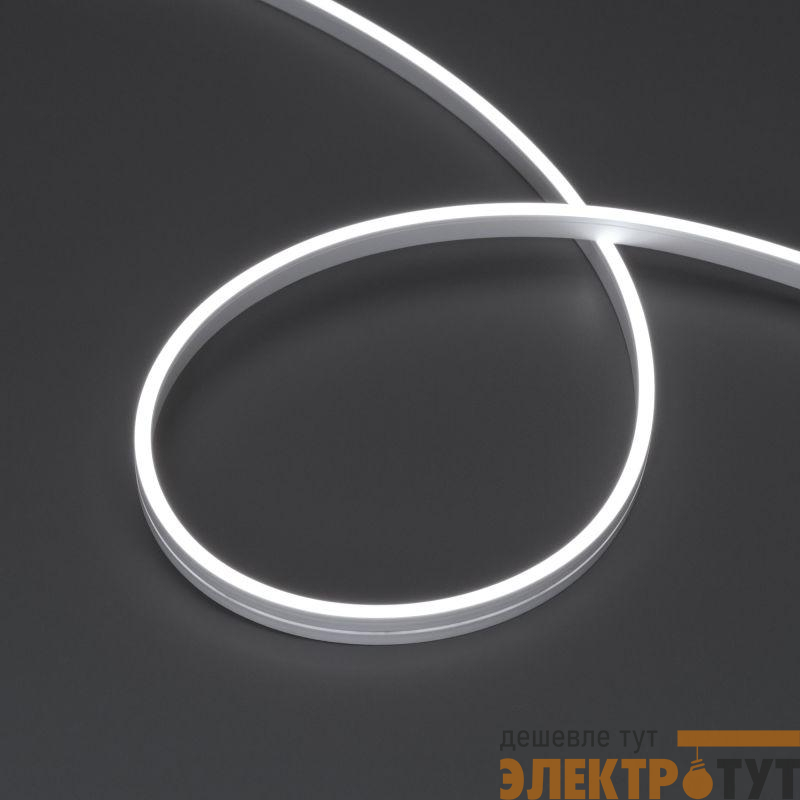 Лента светодиодная MOONLIGHT-SIDE-A168-4x10mm 24V White 6000К 7.2Вт/м IP65 wire x2 прямой вывод кабеля герметичная (уп.5м) Arlight 040993