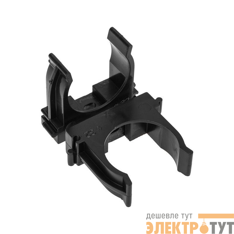 Держатель для труб (клипса) d32мм для монтажного пистолета черн. Rexant 28-0432-2