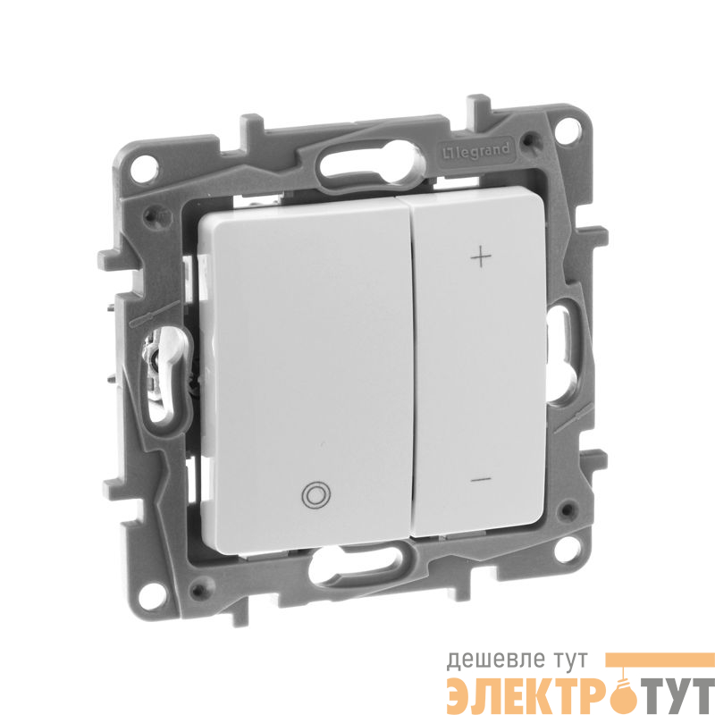 Механизм светорегулятора нажимного СП Etika 400Вт бел. IEK 672218