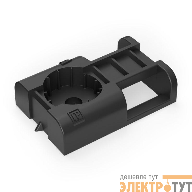 Площадка под стяжку усиленная для прямого монтажа в гофроящике черн. (уп.1900шт) Промрукав PR13.0458