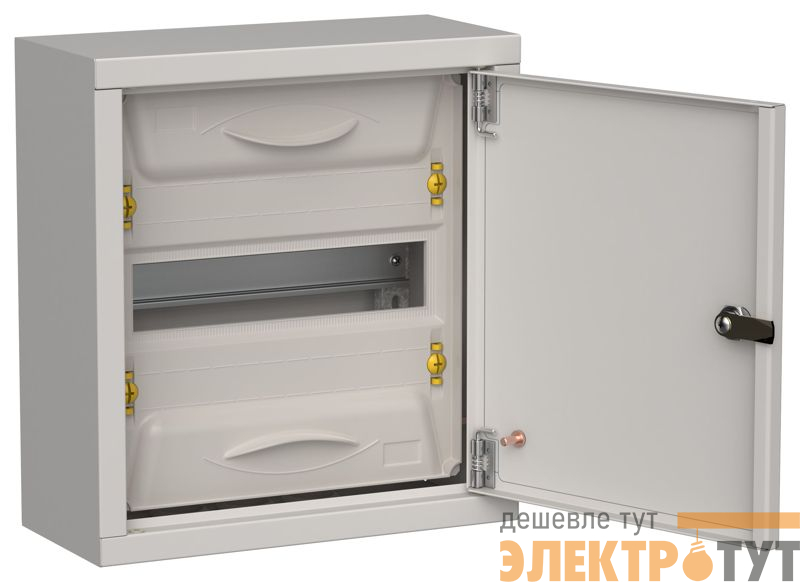 Корпус ЩРн-12 (1х12) TITAN 5 335х310х140 IP31 метал. сер. IEK TI5-50-N-012-31-7035