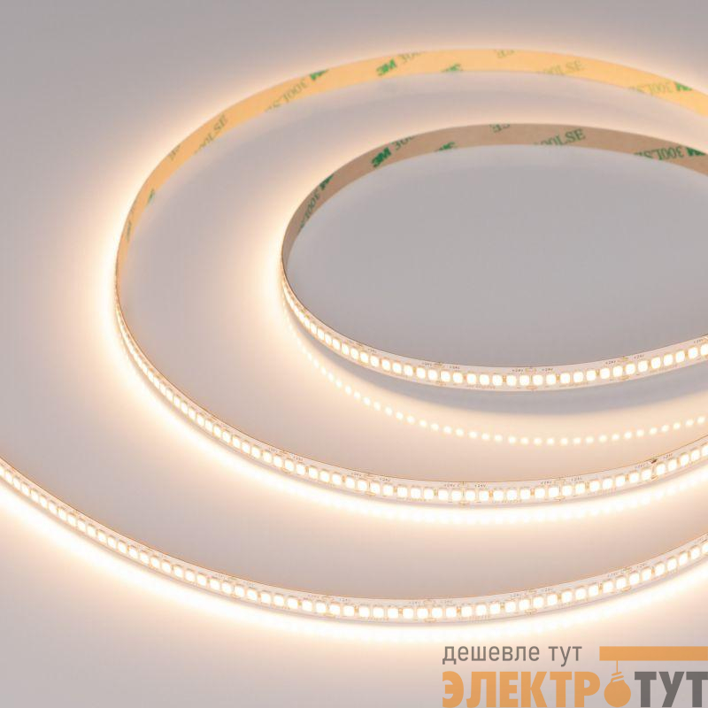 Лента светодиодная RT-A280-8mm 24V Warm 2700К 10Вт/м IP20 (уп.5м) Arlight 045565