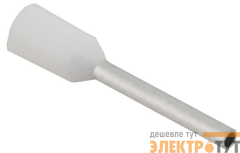 Наконечник НШВИ 0.5-10 бел. (уп.20шт) IEK UGN11-D05-010-020