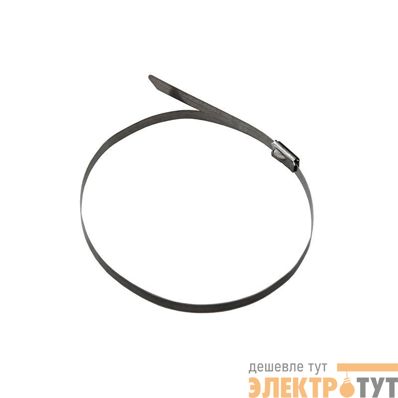Хомут-стяжка стальной 152х4.6мм (уп.100шт) Rexant 07-0158-100
