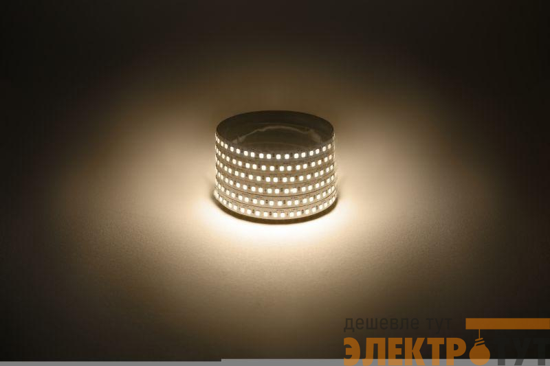 Лента светодиодная LS2835 -14.4-180-12-3000K-IP20-1 year-5m тепл. бел. (уп.5м) Эра Б0059903