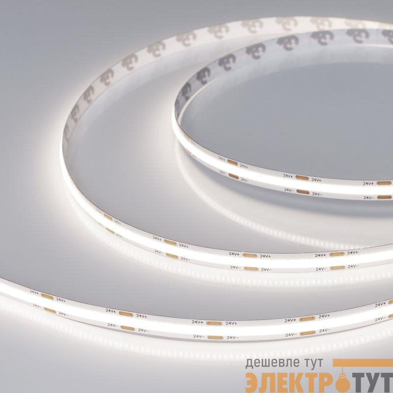 Лента светодиодная COB-X544-8mm 24В Day 4000К 11.5Вт/м IP20 (уп.5м) Arlight 031901(3)