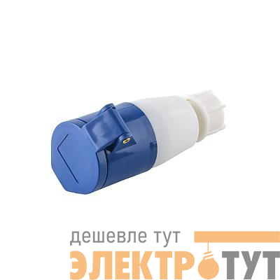 Розетка переносная PPC 213 16А 3п 2Р+РЕ 220В IP44 Pro JazzWay 5072459