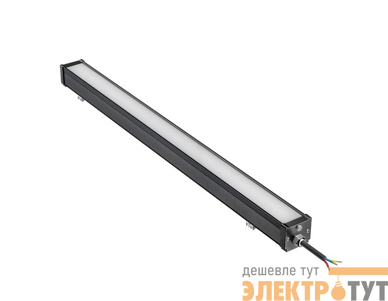 Светильник светодиодный ДСП WP 14 C 40W OP 840 L1200 CL 1200х65х70мм 40Вт 4000К IP66 линейный пылевлагозащ. Русский Свет 27071425379