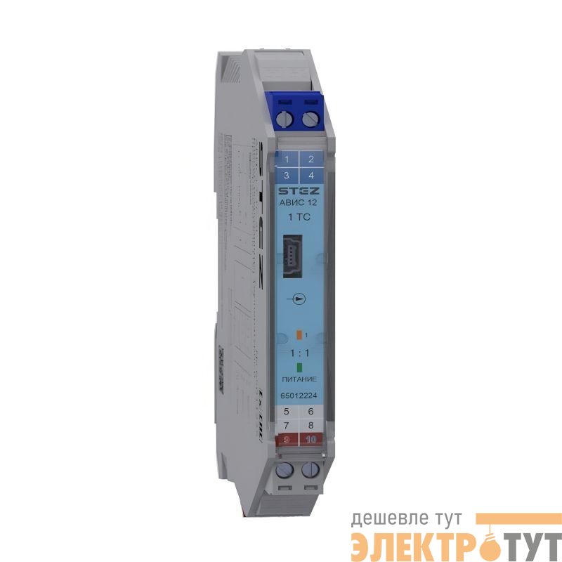 Барьер искрозащиты преобразователь термопар АВИС12-TC-I СТЭЗ 65012224