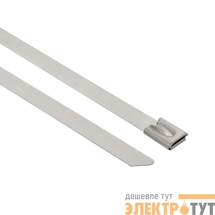 Хомут AISI 316 4.6х360 нерж. сталь FlexLock (уп.100шт) PROxima EKF plc-fl-tss-316-4.6x360