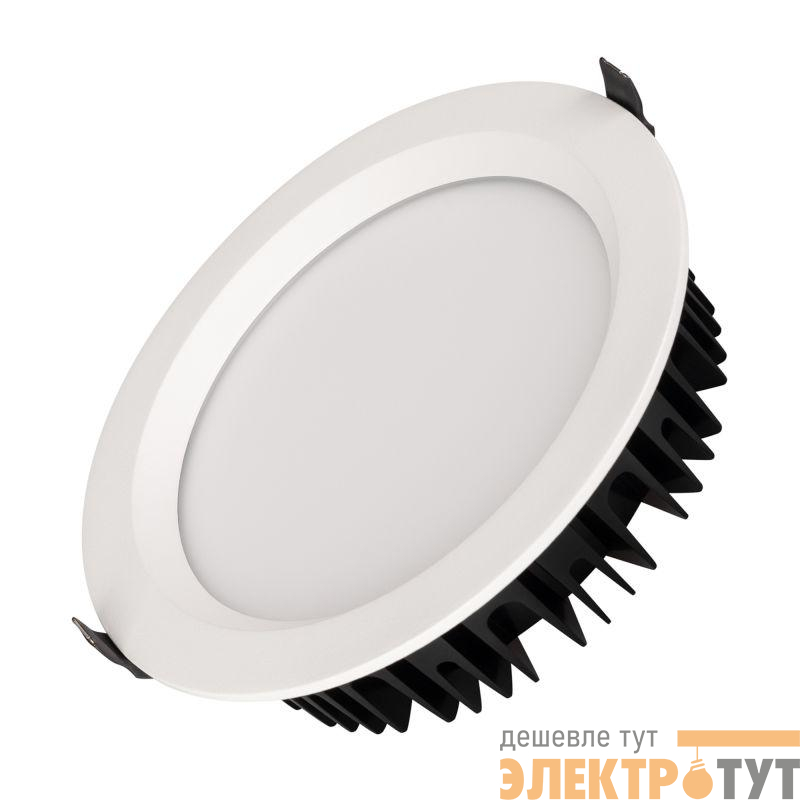 Светильник светодиодный MS-MIST-BUILT-R220-30W Day4000 (WH 110 deg 230В) IP54 металл Arlight 039064