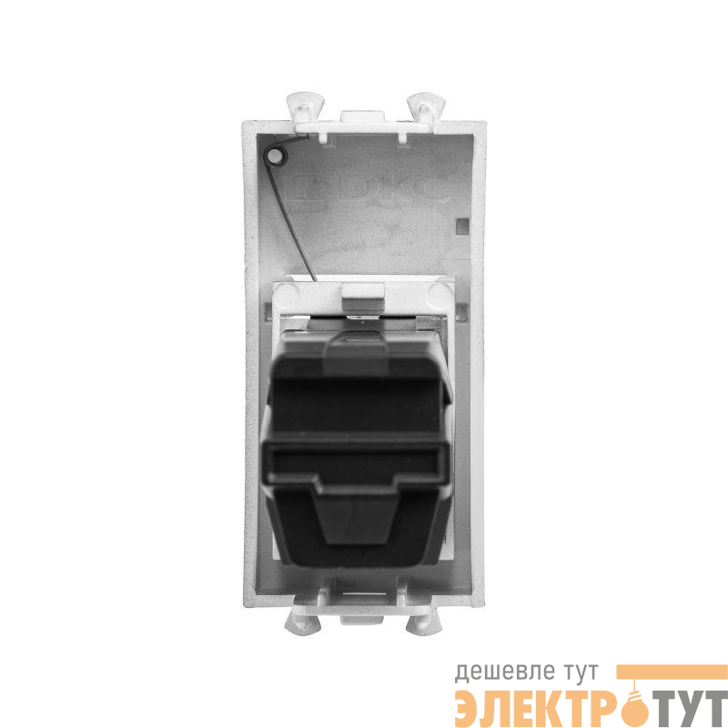 Розетка HDMI 1мод. Avanti "Закаленная сталь" тип А-А модульная DKC 4404251