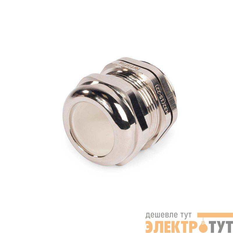 Ввод кабельный термостойкий ВКТ-М32 (15-22мм) латунный Fortisflex 88846